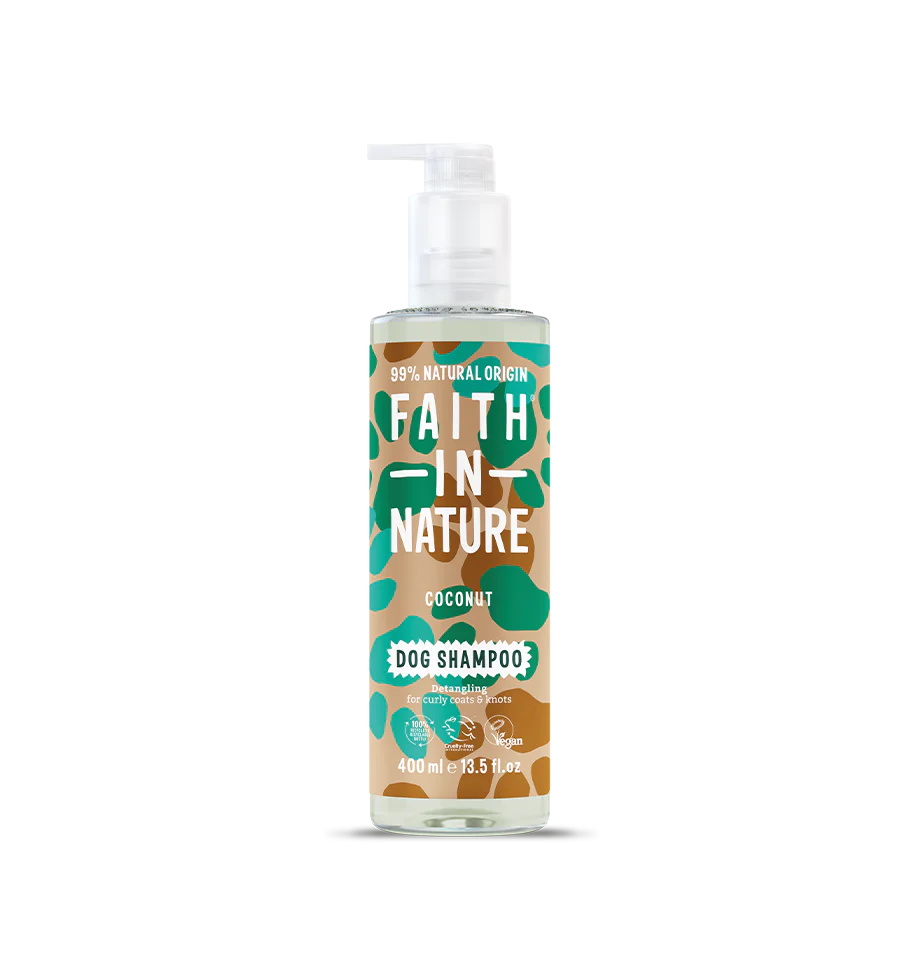 Dog Shampoo Coconut (400ml Bottle)
