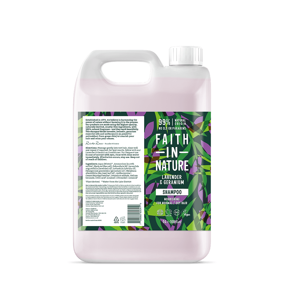 Lavender & Geranium Shampoo Refill