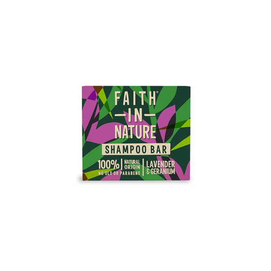 Faith In Nature Shampoo Bar - Lavender & Geranium