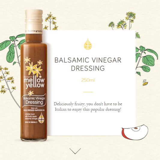 Mellow Yellow Balsamic Vinegar Dressing
