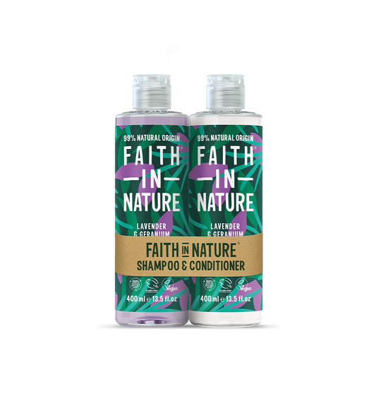 Lavender & Geranium Shampoo & Conditioner Set