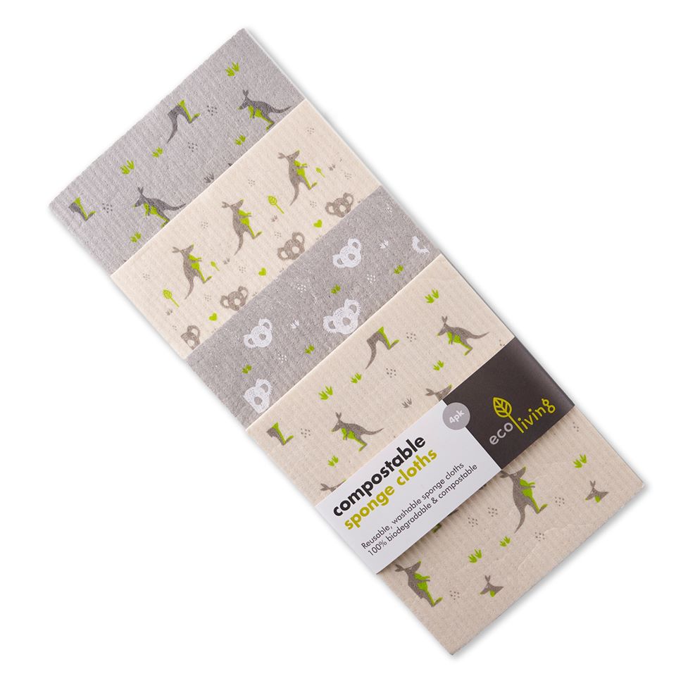 Compostable Sponge Cloths